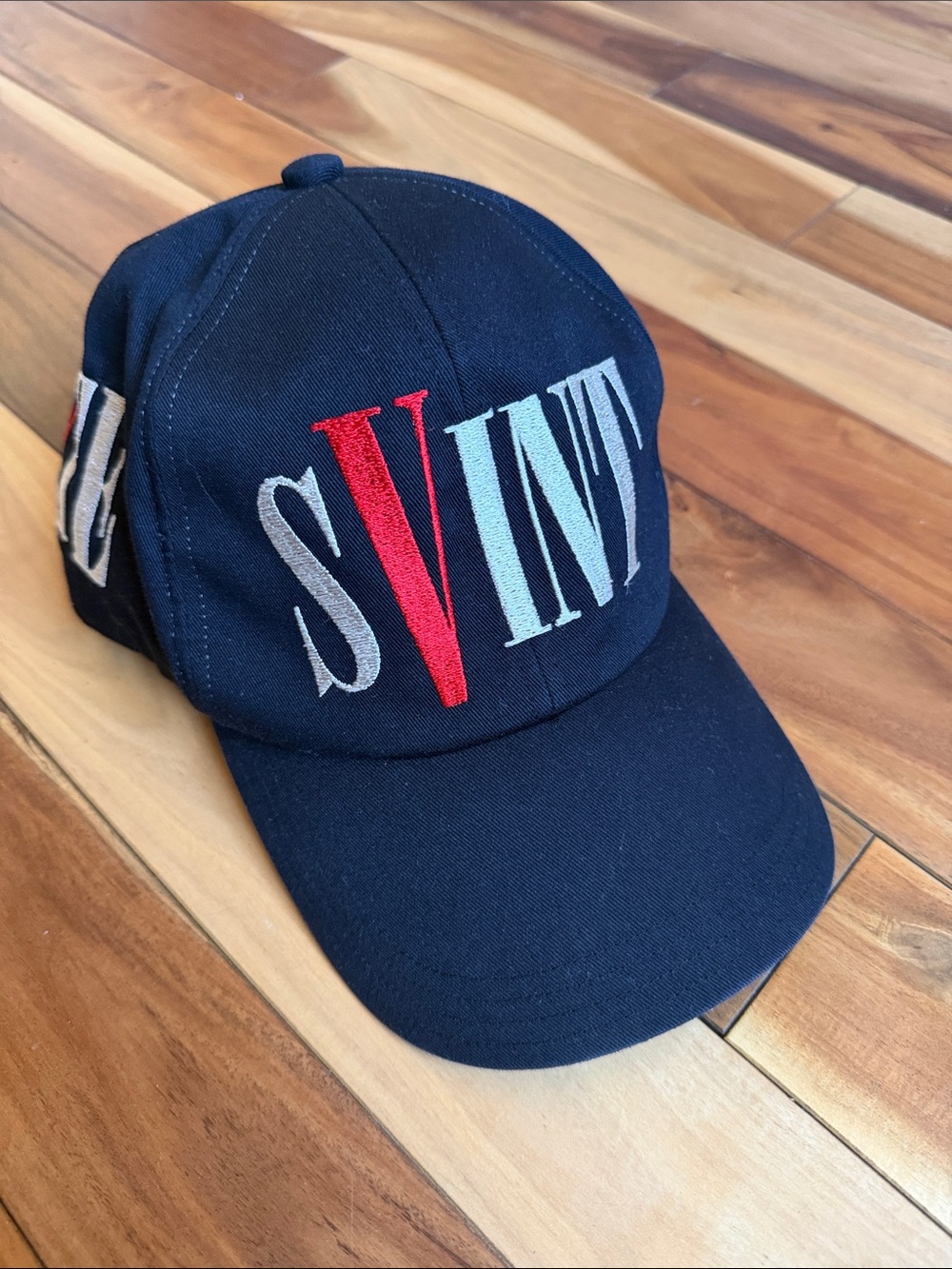 Saint michael x vlone Embroidered black love x hate Cap